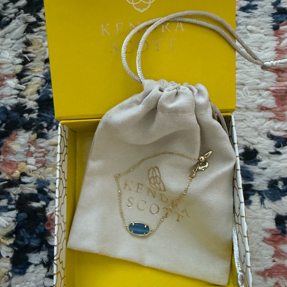 Kendra Scott Elaina Gold Adjustable Chain Bracelet